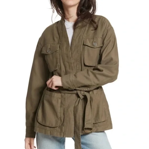 Free People In Our Nature Cargo Jacket Size Small - Picture 4 of 13